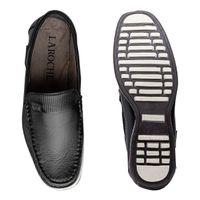 Mocassim Masculino Laroche Paraty em Couro - Preto