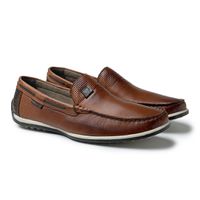 Mocassim Paraty em Couro - Brown