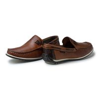 Mocassim Paraty em Couro - Brown