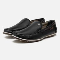 Mocassim Masculino Laroche Paraty em Couro - Preto