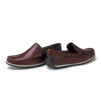 Mocassim Paraty em Couro - Brown