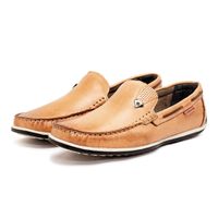 Mocassim Masculino Laroche Paraty em Couro - Areia