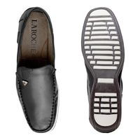 Mocassim Masculino Laroche Paraty em Couro - Preto