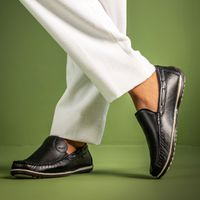 Mocassim Masculino Laroche Paraty Em Couro - Preto