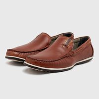 Mocassim Masculino Laroche Paraty em Couro - Brown