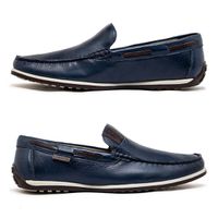 Mocassim Masculino Laroche Paraty Em Couro - Marinho