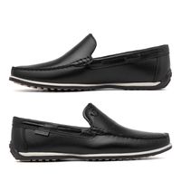 Mocassim Masculino Laroche Paraty em Couro - Preto E L