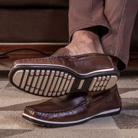 Mocassim Masculino Laroche Paraty em Couro - Café