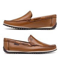 Mocassim Paraty de Couro - Conhaque E L