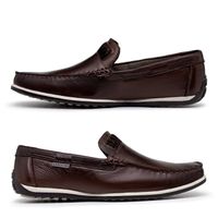 Mocassim Masculino Laroche Paraty em Couro - Chocolate
