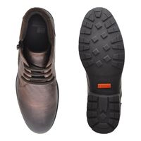 Bota Saara em Couro - Brown