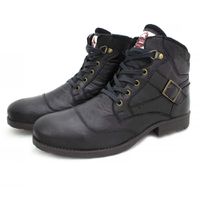 Bota Saara Fivela Preto Tal Pai/ Tal Filho
