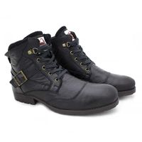 Bota Saara Fivela Preto Tal Pai/ Tal Filho