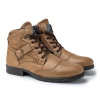 Bota Saara em Couro - Areia