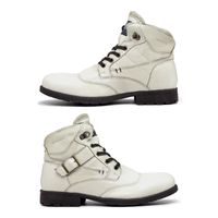 Bota Saara em Couro - Off White