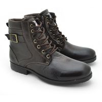 Bota Saara em Couro - Café