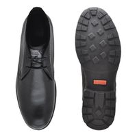 Bota Saara em Couro - Preto