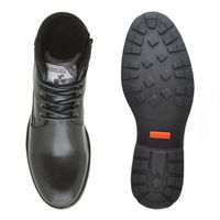 Bota Saara em Couro - Preto