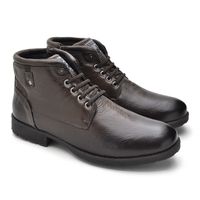 Bota Saara em Couro - Café