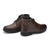 Bota Saara em Couro - Brown