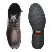 Bota Saara em Couro - Brown