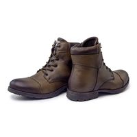 Bota Saara em Couro - Whisky