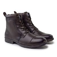 Bota Saara em Couro - Café