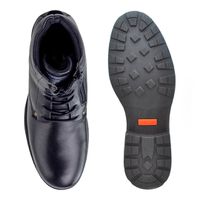 Bota Saara em Couro - Preto