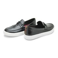 Slip On Loafer Stratus em Couro - Preto