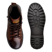 Bota Vacanza em Couro - Brown