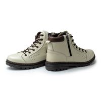 Bota Vacanza em Couro - Off White