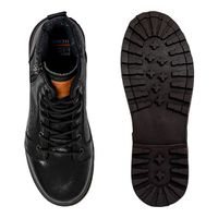 Bota Vacanza em Couro Floather - Preto E L