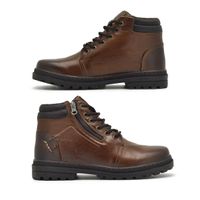 Bota Vacanza em Couro - Brown