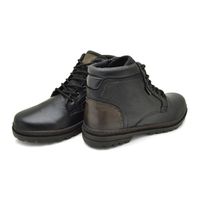 BOTA MASCULINO VACANZA EM COURO PRETO Tal Pai / Tal Filho