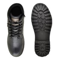BOTA MASCULINO VACANZA EM COURO PRETO Tal Pai / Tal Filho