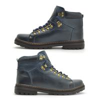 Bota Vacanza em Couro - Marinho