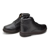 Bota Vacanza em Couro - Preto