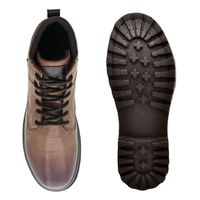 Bota Vacanza em Couro - Brown
