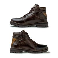 Bota Vacanza em Couro - Chocolate