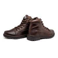 Bota Coturno Masculino Laroche Vacanza em Couro - Café