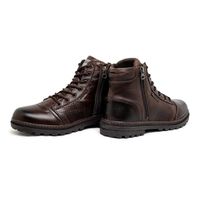 Bota Coturno Masculino Laroche Vacanza em Couro - Café