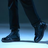 Bota Coturno Masculino Laroche Vacanza em Couro - Preto