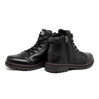 Bota Coturno Masculino Laroche Vacanza em Couro - Preto