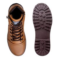 Bota Coturno Masculino Laroche Vacanza em Couro - Conhaque E L