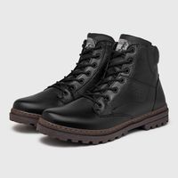 Bota Coturno Masculino Laroche Vacanza em Couro - Preto