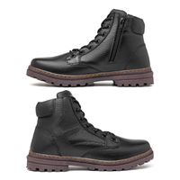 Bota Coturno Masculino Laroche Vacanza em Couro - Preto