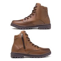 Bota Coturno Masculino Laroche Vacanza em Couro - Chocolate