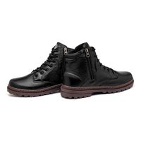 Bota Coturno Masculino Laroche Vacanza em Couro - Preto