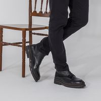 Bota Masculina Londres em Couro Legitimo - Preto