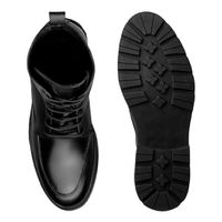 Bota Masculina Londres em Couro Legitimo - Preto